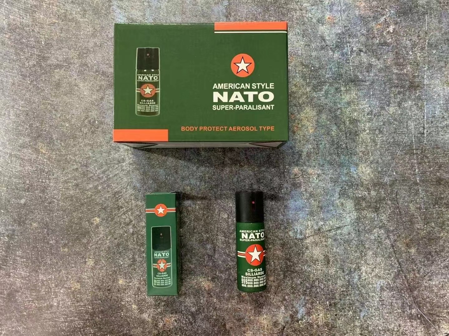 德国NATO 60ml绿瓶防护喷雾 OC雾状便携款(图4)