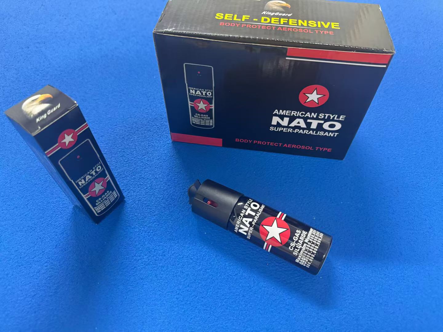 德国NATO 60ml黑瓶防狼喷雾 OC雾状便携防护喷雾(图9)