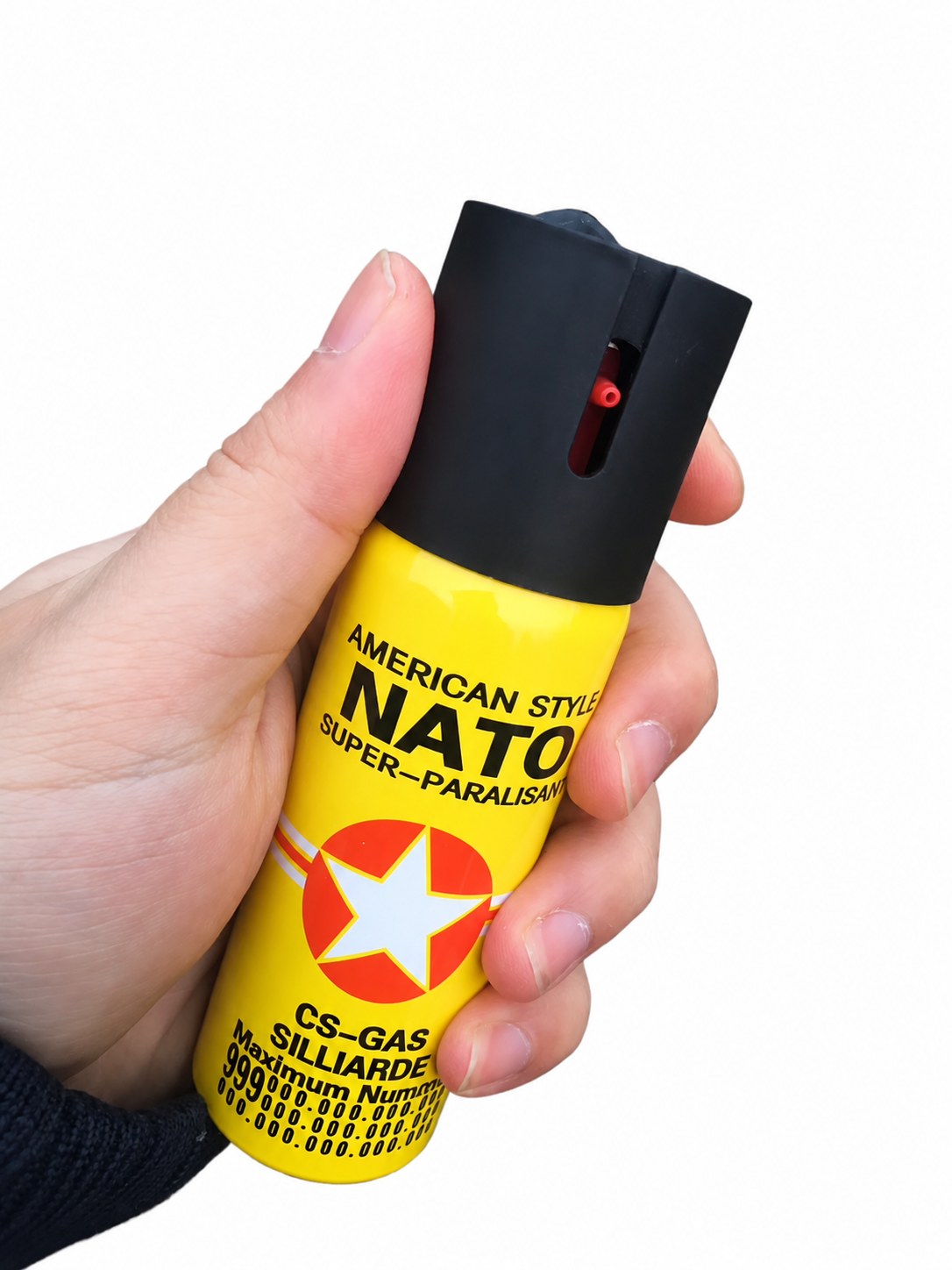 德国NATO黄瓶60ml防狼喷雾 OC雾状便携款(图3)