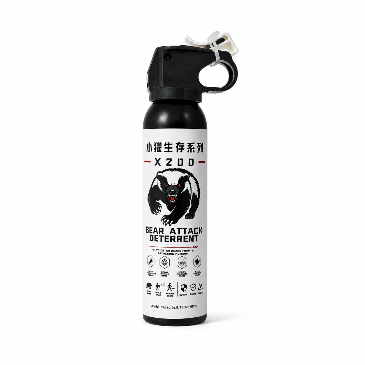 小獾 X200 射流型防熊喷雾 260mL熊喷
