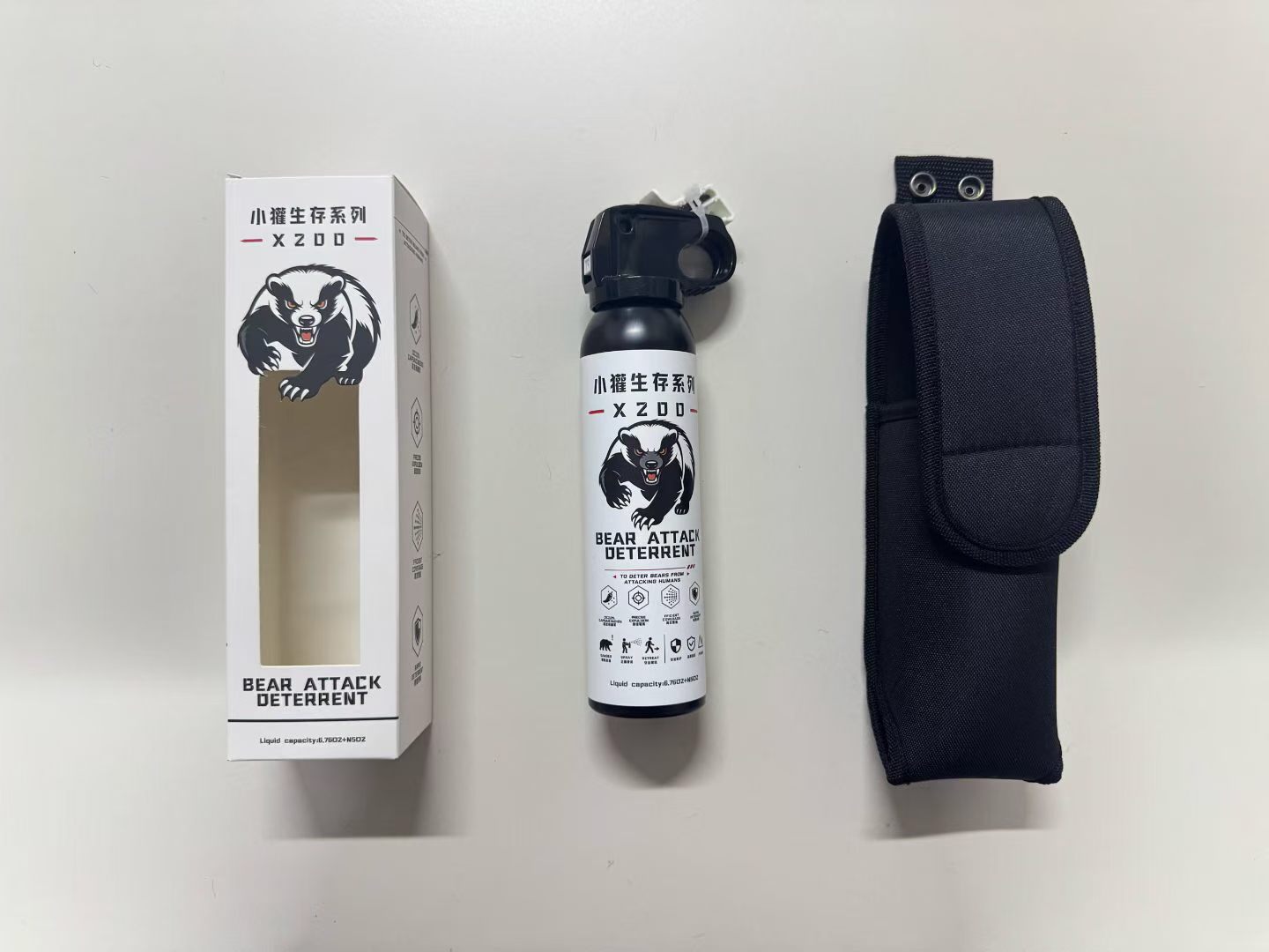 小獾 X200 射流型防熊喷雾 260mL熊喷(图13)