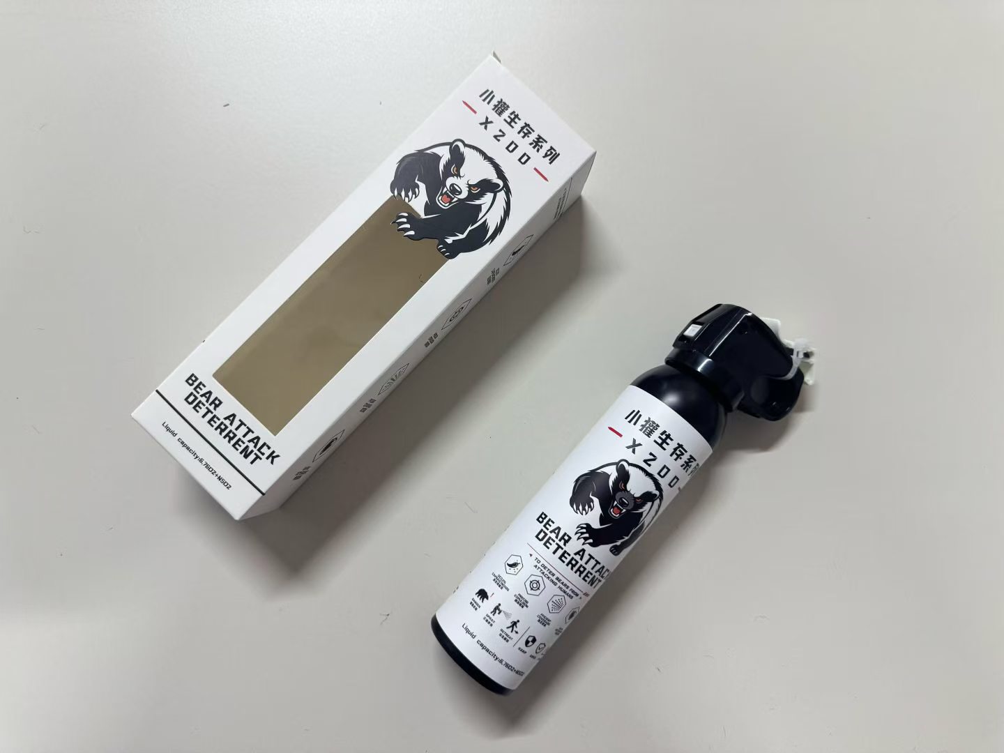 小獾 X200 射流型防熊喷雾 260mL熊喷(图11)
