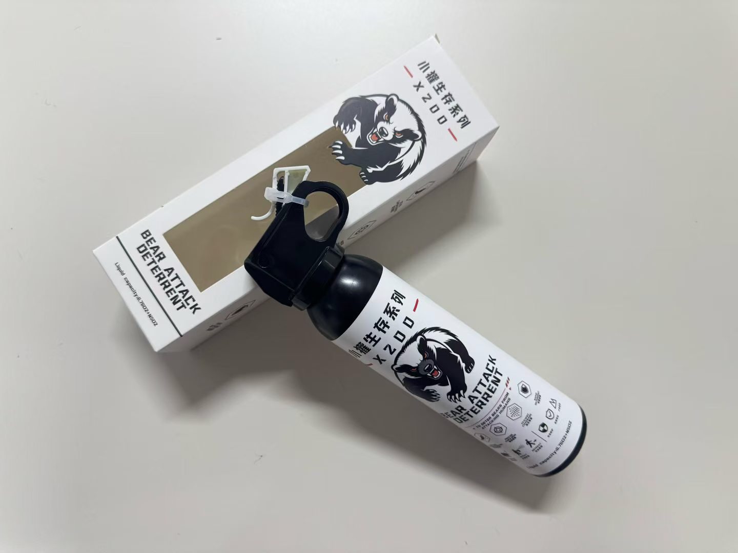 小獾 X200 射流型防熊喷雾 260mL熊喷(图12)