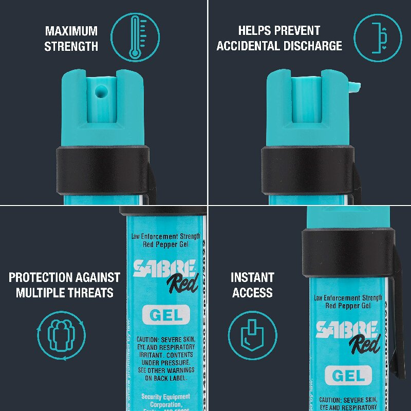 沙豹绿松石22ML凝胶型背夹防狼喷雾 P-22-GEL-TQ(图6)