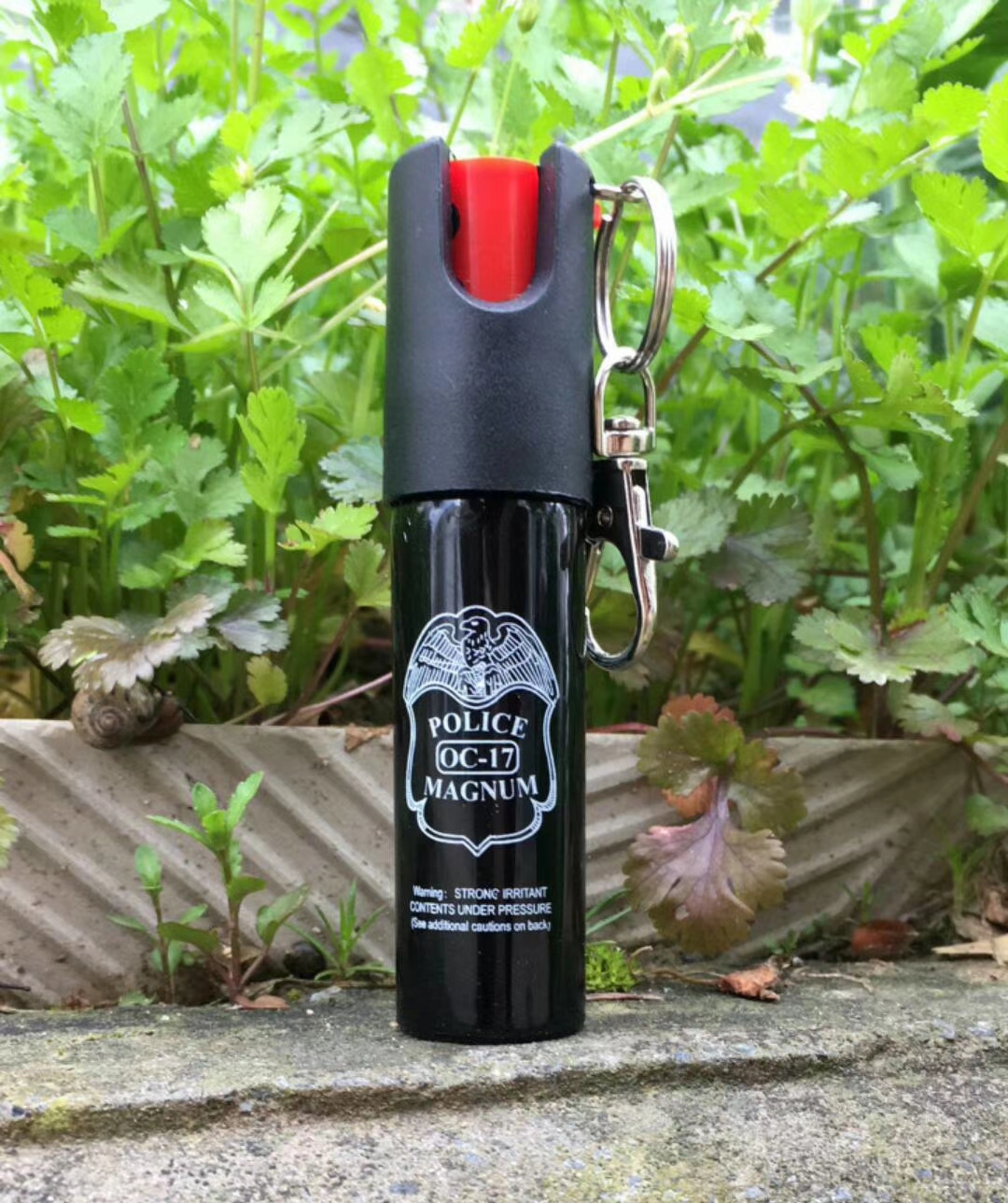 OC-17型号钥匙扣喷雾剂(20ML)旋转锁定式防狼喷雾(图5)