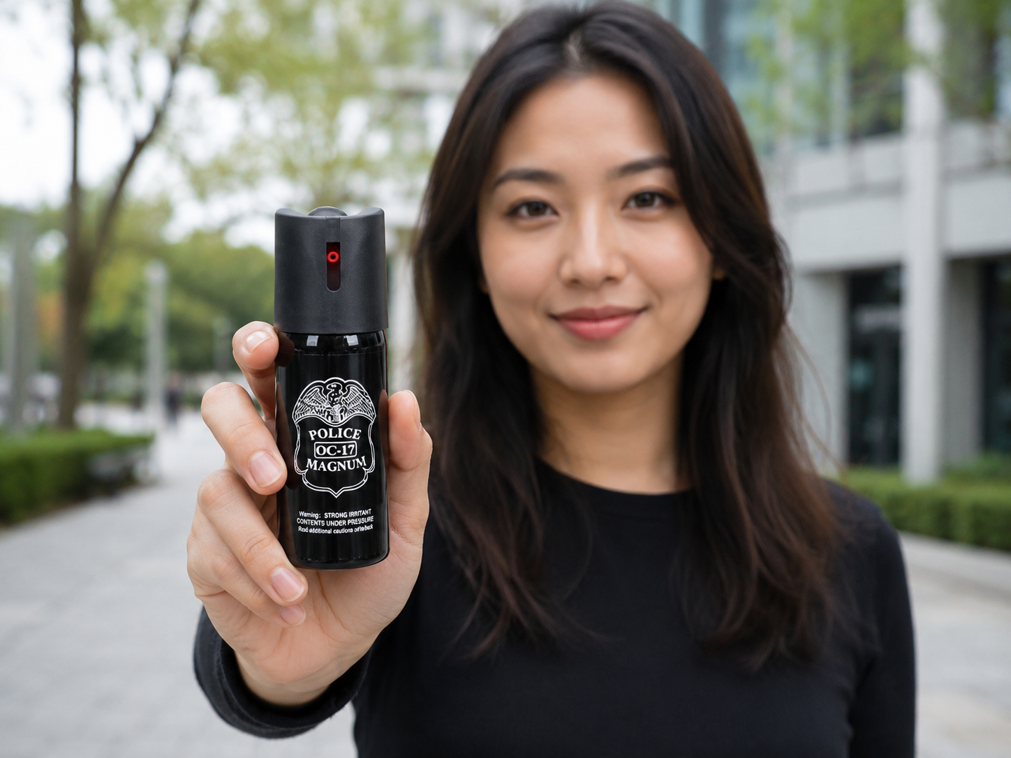 美国特种兵防暴喷雾OC-17  防身辣椒水喷雾剂60mL(图3)