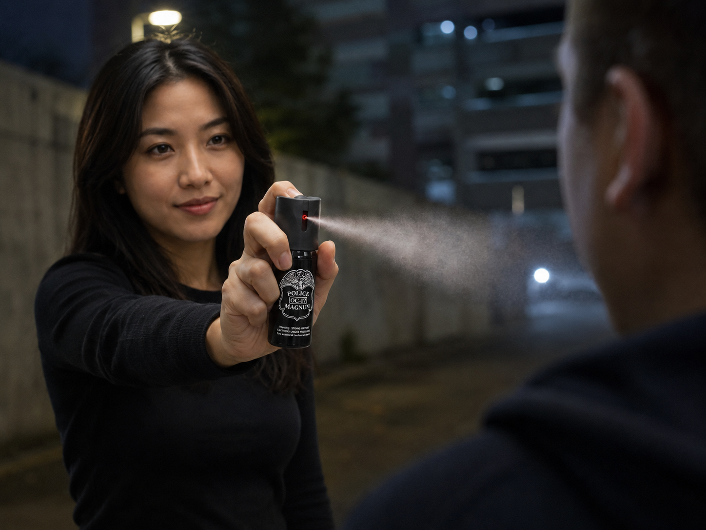 美国特种兵防暴喷雾OC-17  防身辣椒水喷雾剂60mL(图4)