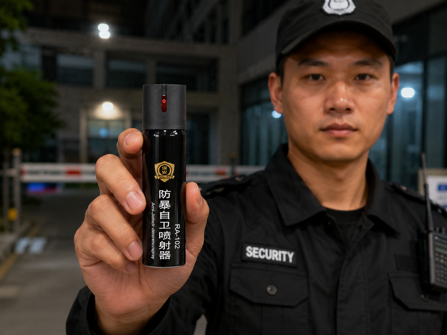 RA-102防暴自卫喷射器110mL 保安制暴辣椒水防身喷雾(图2)