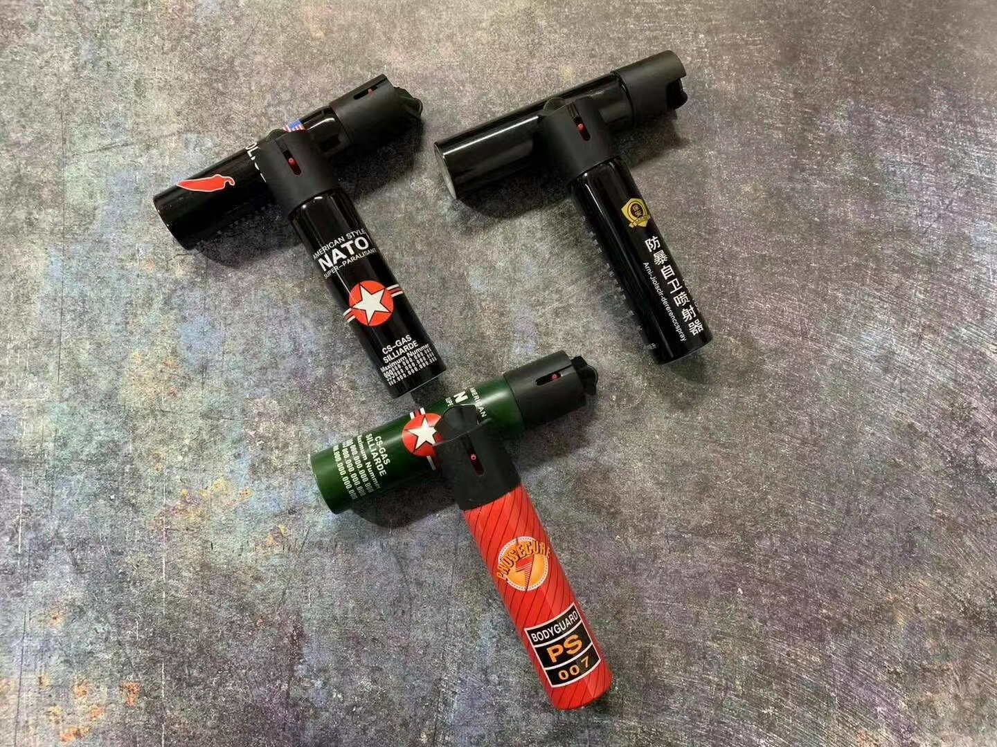 RA-102防暴自卫喷射器110mL 保安制暴辣椒水防身喷雾(图4)