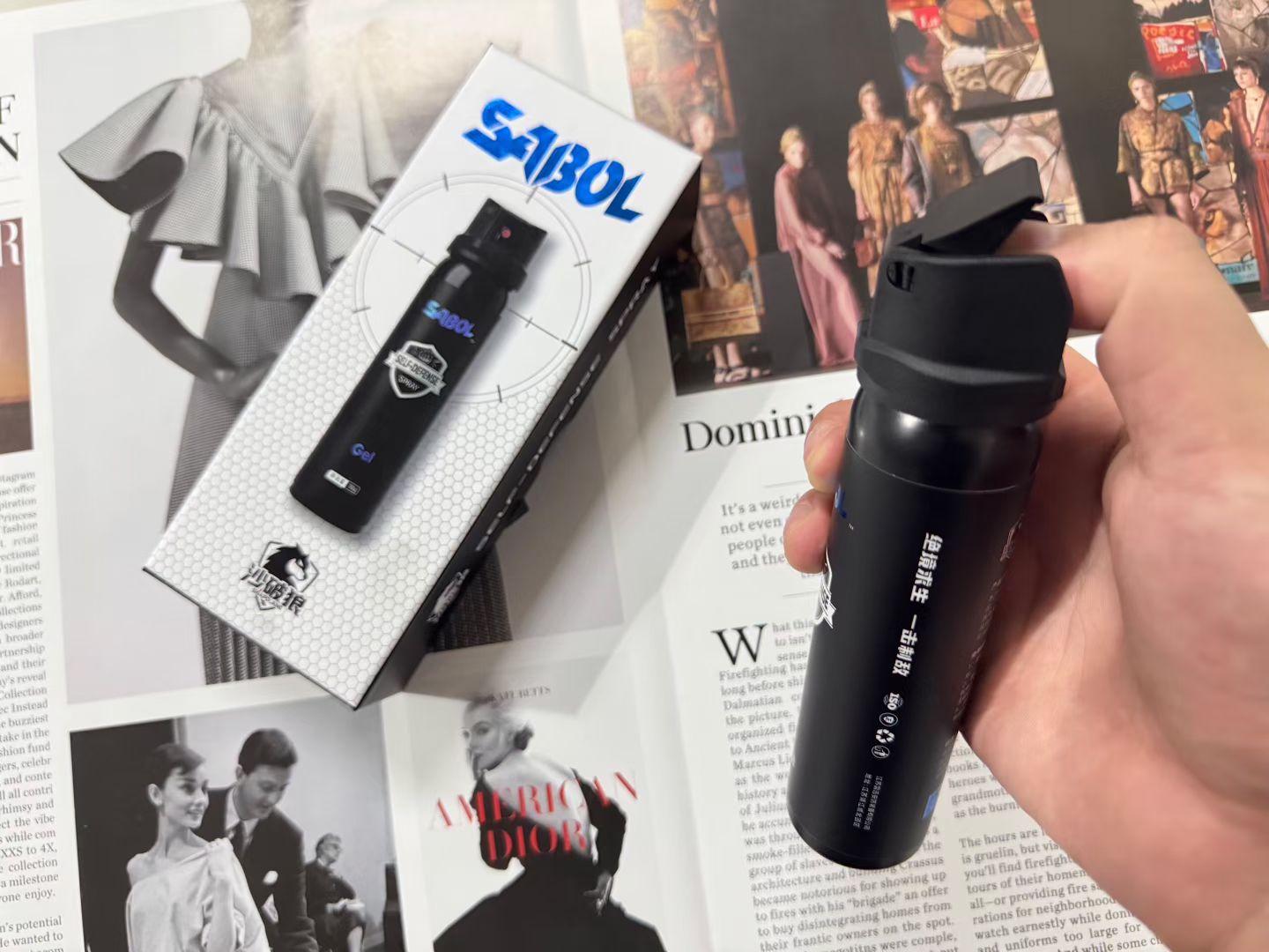 杀破狼SABOL凝胶喷雾 110mL高浓度射流型防狼喷雾(图5)