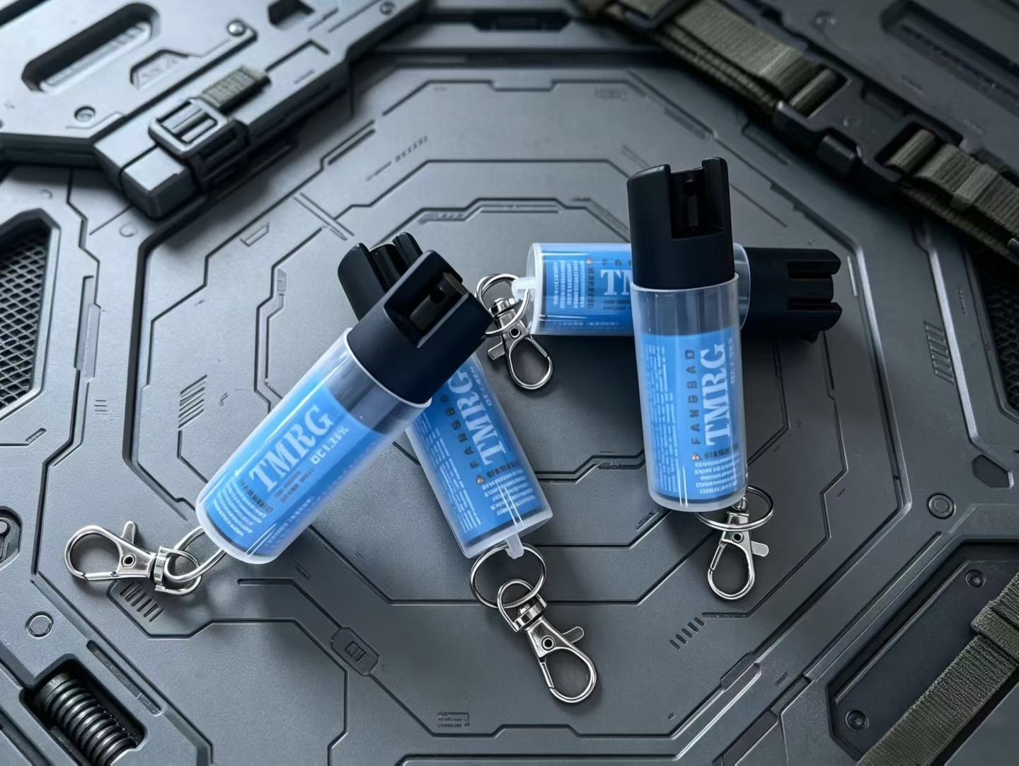 TMRG mini钥匙扣防狼喷雾 水柱射流款(图2)