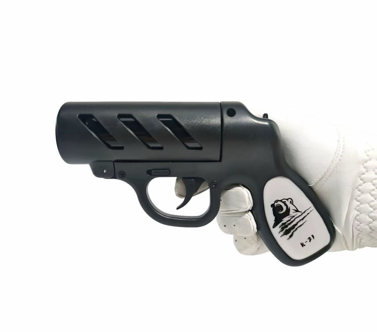 熊牌TH-K21气雾型防狼喷雾黑色版 60mL雾状喷射附3罐辣椒内胆(图4)