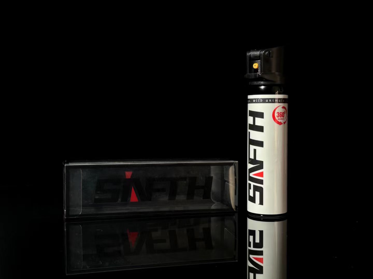 TH黄标铜嘴360°水柱防狼喷雾 110mL 4米远射OC黄染剂(图6)