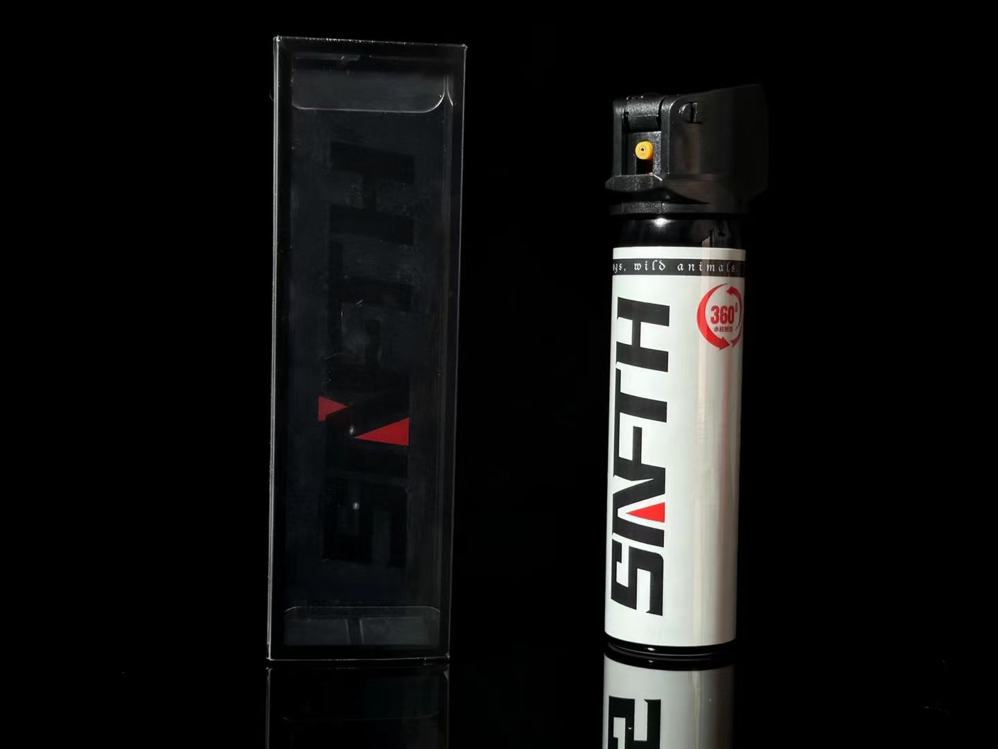 TH黄标铜嘴360°水柱防狼喷雾 110mL 4米远射OC黄染剂(图4)