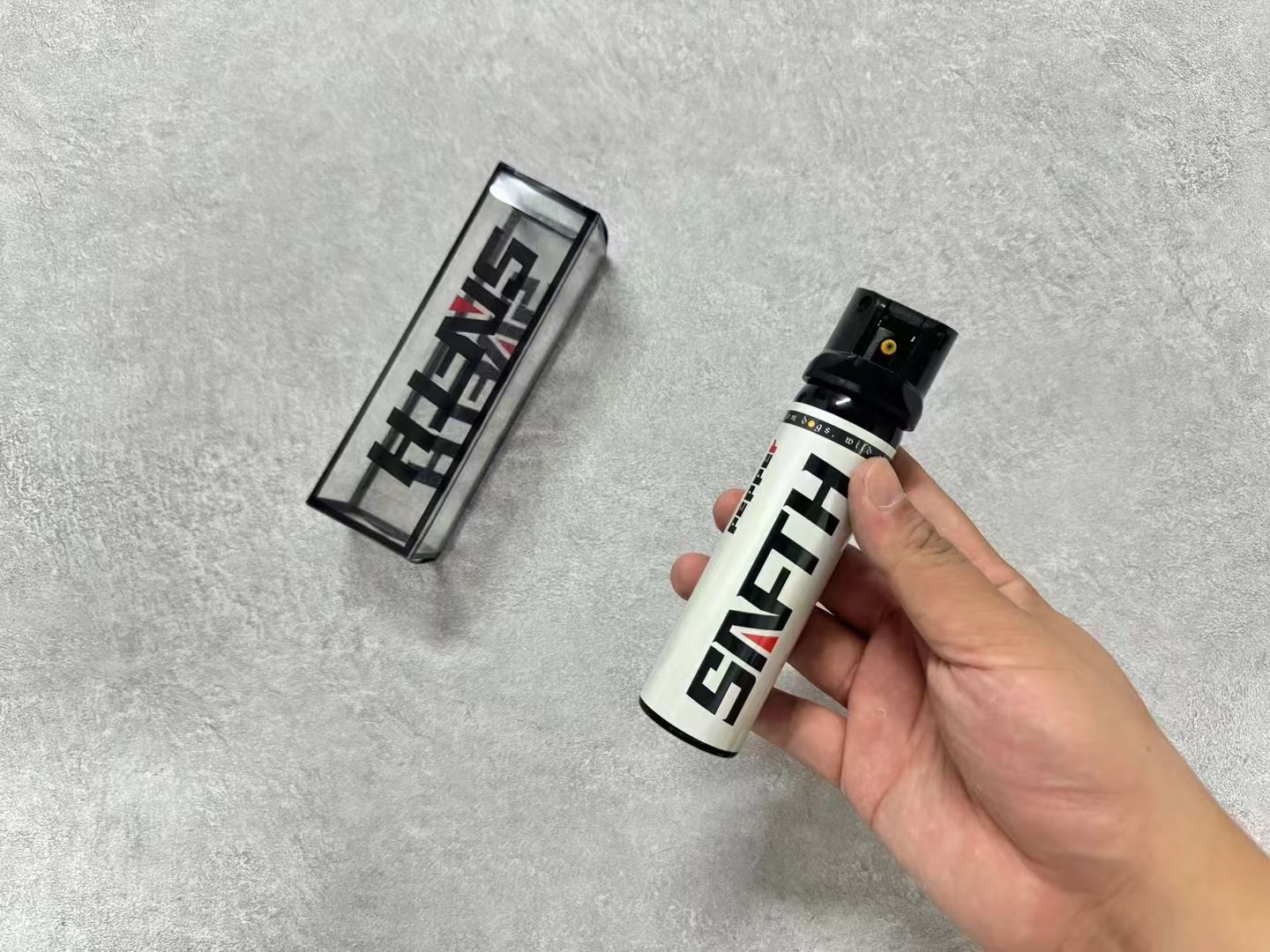 TH黄标铜嘴360°水柱防狼喷雾 110mL 4米远射OC黄染剂(图8)