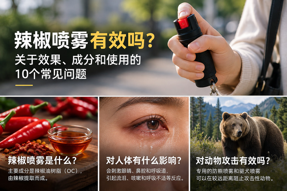 辣椒喷雾有效吗？关于效果、成分和使用的10个常见问题