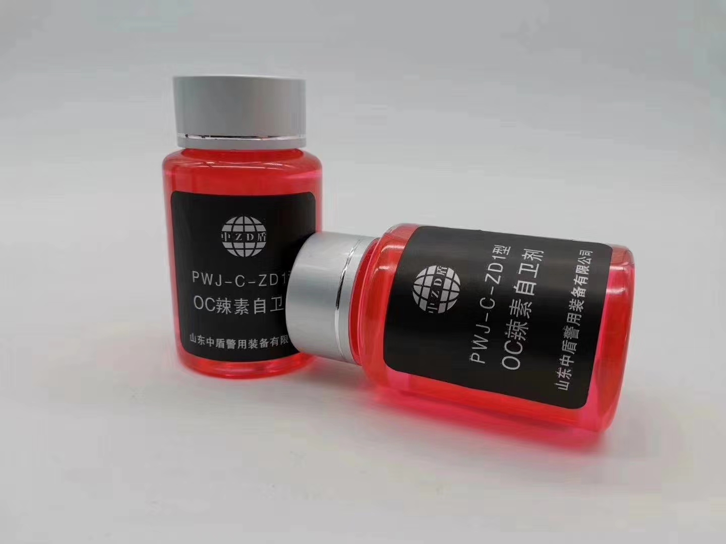 中盾特级喷雾套装 可视重复填充催泪喷射器 5-8米射程(图8)