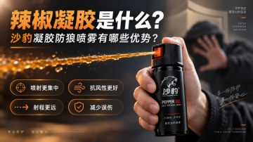 辣椒凝胶是什么?沙豹凝胶防狼喷雾有哪些优势?