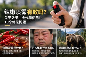 辣椒喷雾有效吗？关于效果、成分和使用的10个常见问题
